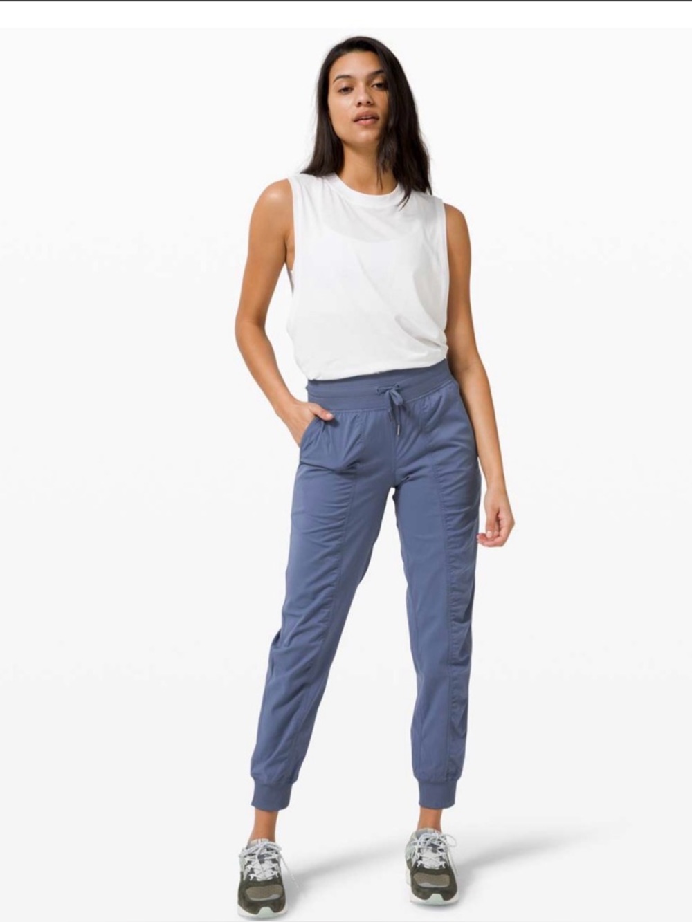 lululemon athletica Dusty Blue Track Joggers